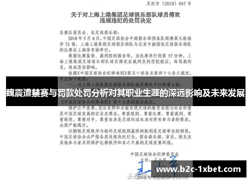 魏震遭禁赛与罚款处罚分析对其职业生涯的深远影响及未来发展